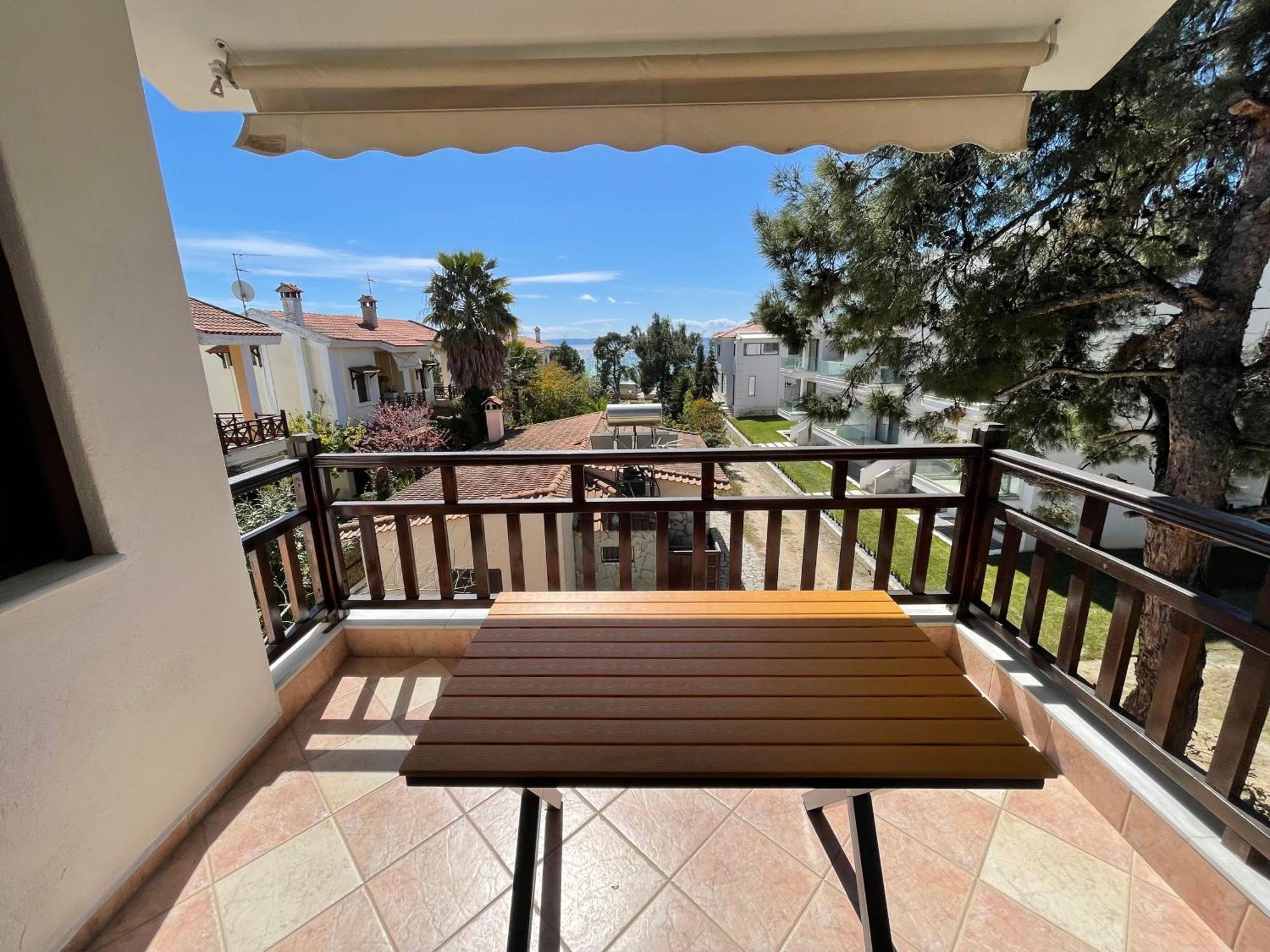 Galazia Akti Seaside Apartments Никити Экстерьер фото